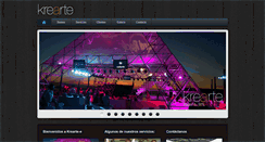 Desktop Screenshot of krearte-e.com